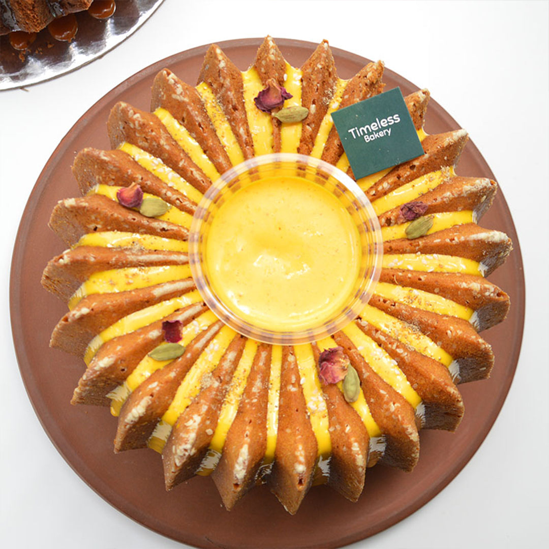 Saffron Bundt Cake